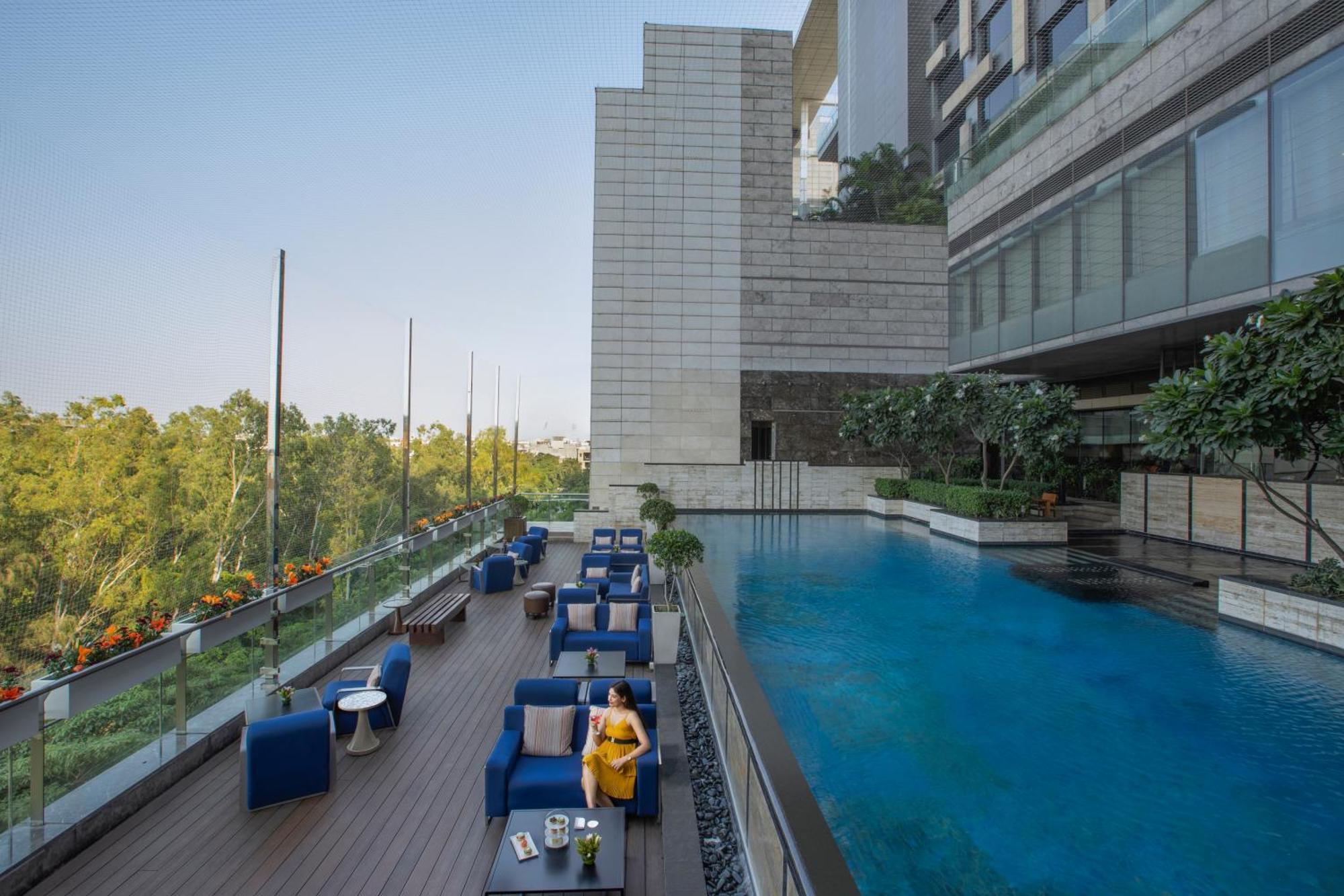 เดอะ ลีลา เดลี แอมเบียนซ์ คอนเวนชั่น โฮเต็ล Hotel นิวเดลี ภายนอก รูปภาพ The Park, New Delhi