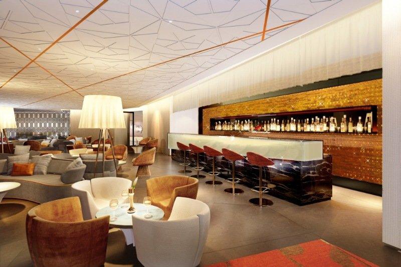 เดอะ ลีลา เดลี แอมเบียนซ์ คอนเวนชั่น โฮเต็ล Hotel นิวเดลี ร้านอาหาร รูปภาพ The bar at the 101 bar